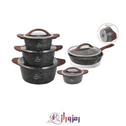 سرویس قابلمه 10 پارچه گرانیت لایف اسمایل مدل LIFEP5-10
